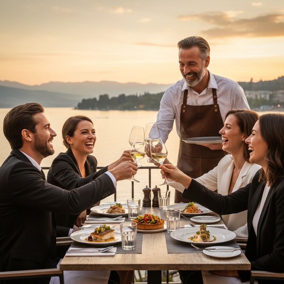 Convivialité chez nos partenaires